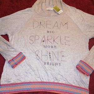 Moonchild brand girls pullover hoodie